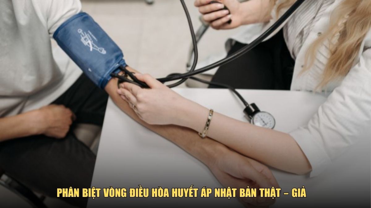 Phân biệt vòng điều hòa huyết áp Nhật Bản thật – giả: Cẩn thận hàng nhái tràn lan