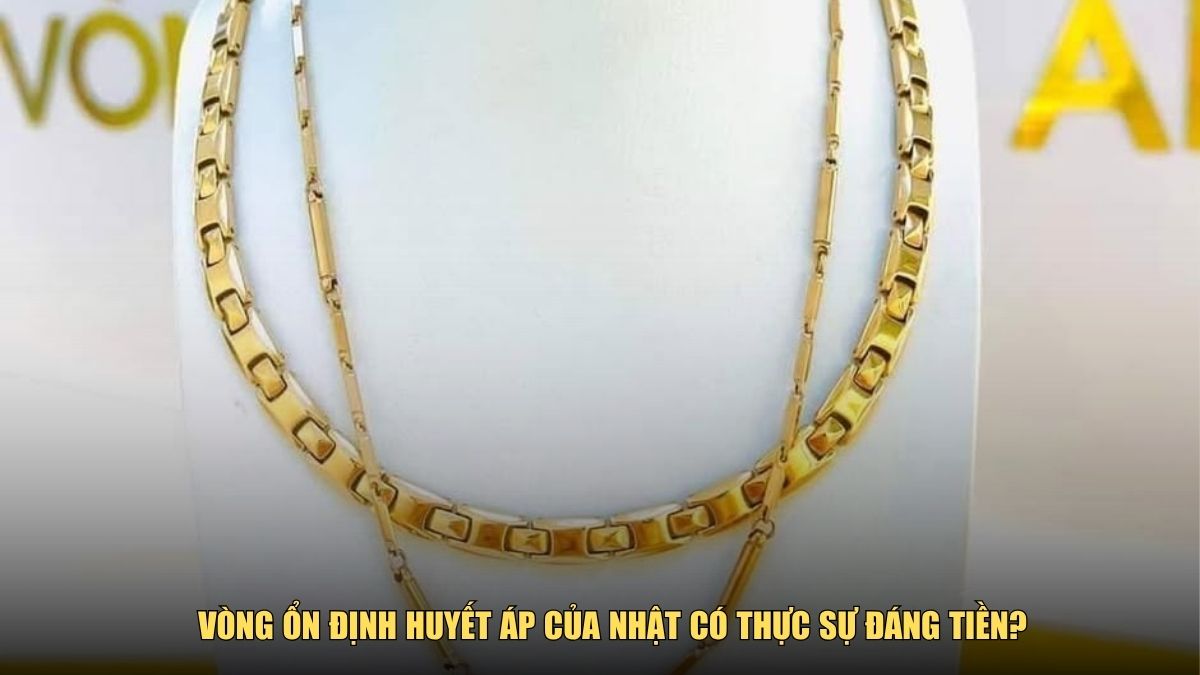 Vòng ổn định huyết áp của Nhật có thực sự đáng tiền?